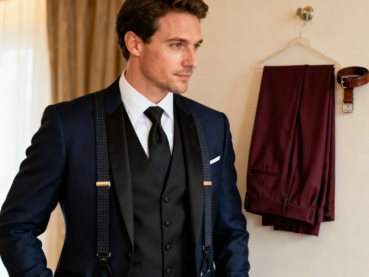 Szelki jako elegancki wybór do formalnej stylizacji