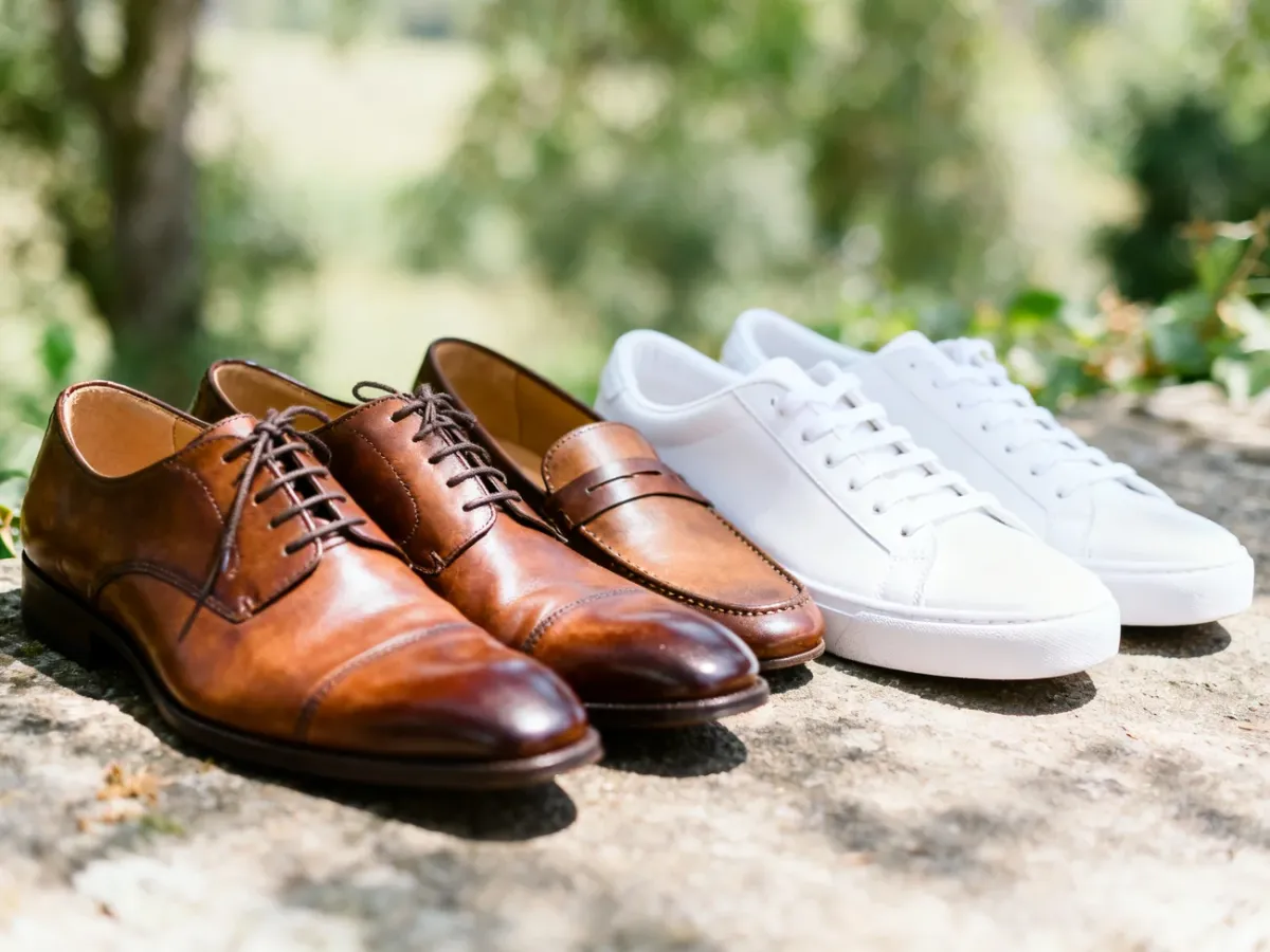 Eleganckie obuwie pana młodego do casualowej stylizacji